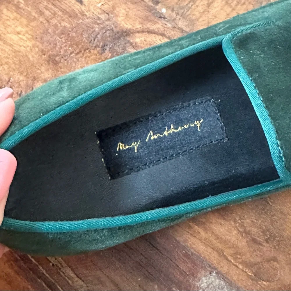 Grateful Dead Dancing Bears velvet loafers May Anthony men’s 8.5 slippers - Picture 7 of 10